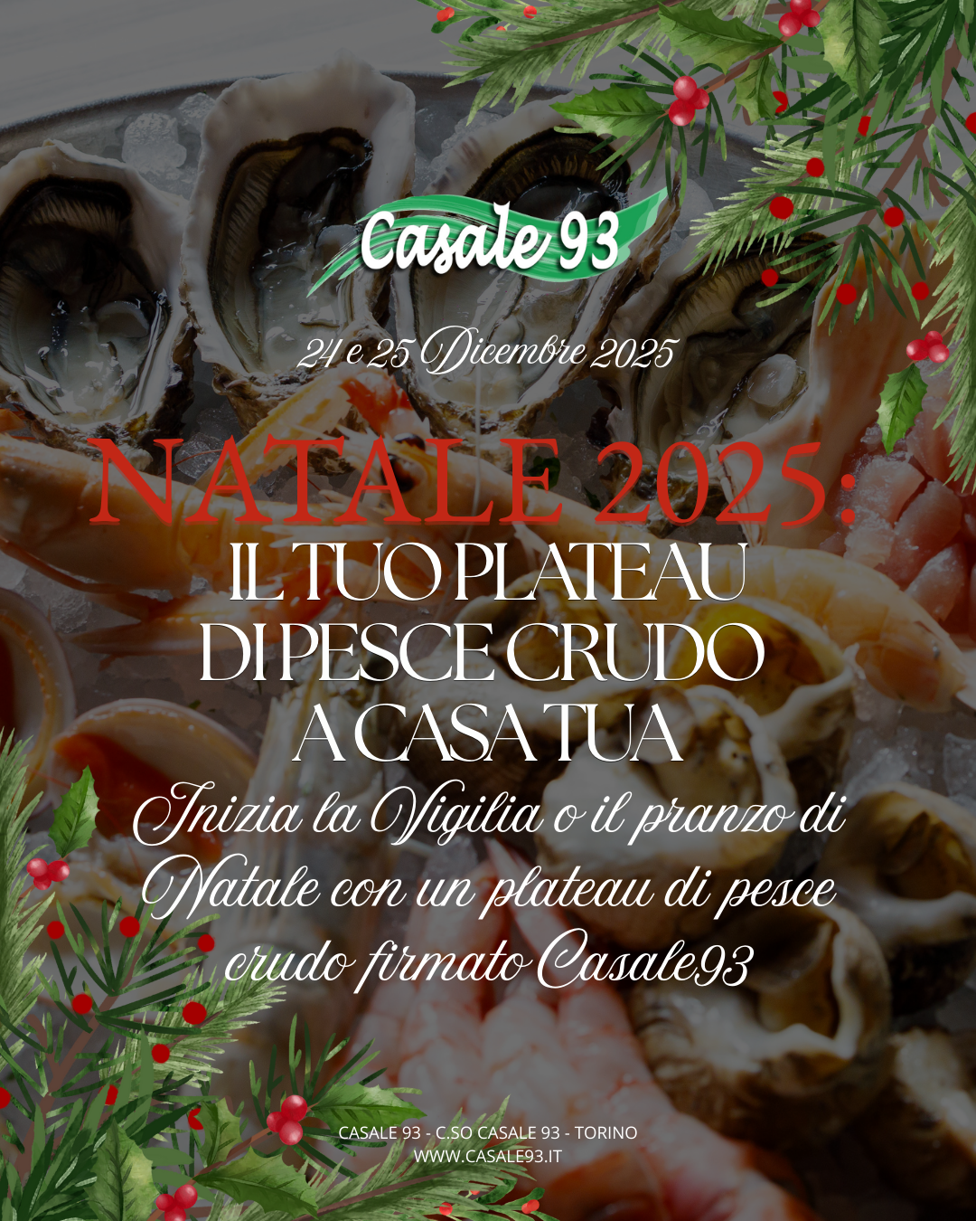 Natale 2025:- Capodanno 2026: il tuo antipasto di mare, a casa tua