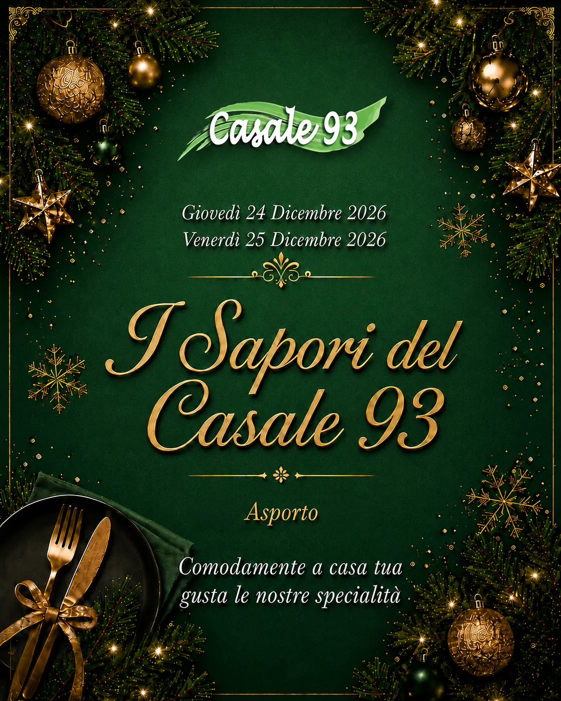 Pranzo o Vigilia di Natale a Torino: quest’anno lascia la cucina a noi